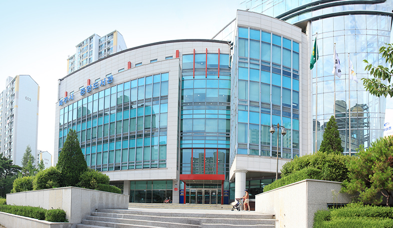 파주중앙도서관 전경