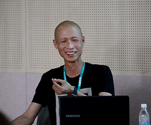 강연 중인 김희수 학예연구관