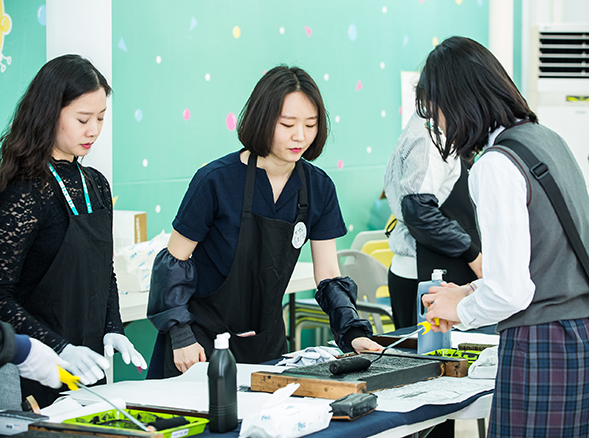 훈민정음 목판인쇄 체험행사