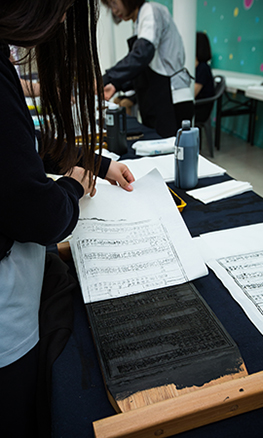 훈민정음 목판인쇄 체험행사