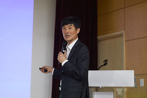 구만옥 교수의 강연 모습