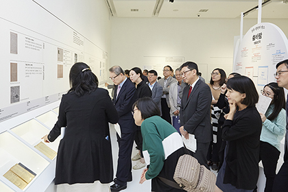 해설사의 전시 해설로 시작된 <사전의 재발견> 전시2
