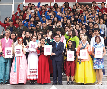 박물관을 느끼다,세종학당 우수학습자,국립한글박물관 방문기, 전시해설, 체험행사 현장 소개