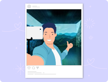 한 남자가 박물관 전시장을 배경으로 썰카로 찍는 모습을 누리소통망에 게시한 모습 